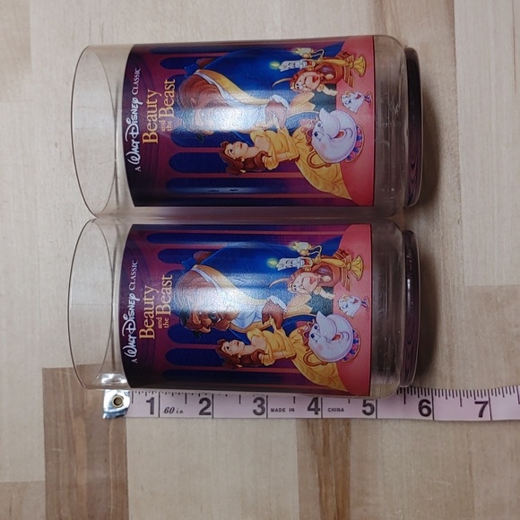 Disney Beauty and the Beast Burger King Collector's Cup Vintage - Picture 4 of 13
